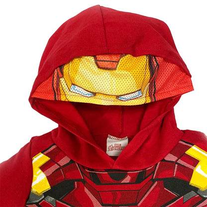 Conjunto Marvel Short y Playera con Gorro Ironman