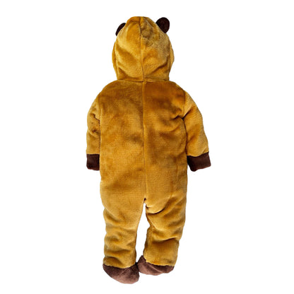 Mameluco Kiss para Bebé con Gorro Bordado Capibara