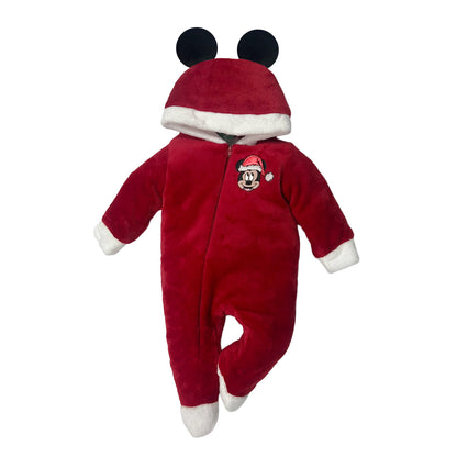 Mameluco Disney para Bebé Bordado con Gorro Mickey Mouse Santa Claus