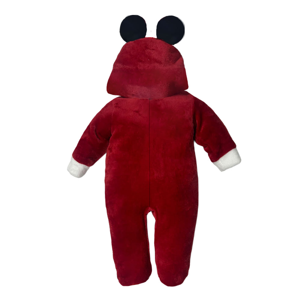Mameluco Disney para Bebé Bordado con Gorro Mickey Mouse Santa Claus
