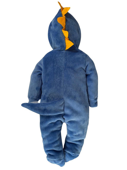 Mameluco Kiss para Bebé con Gorro Bordado Dinosaurio