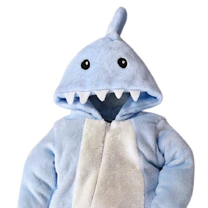 Mameluco Kiss para Bebé con Gorro Bordado Tiburón