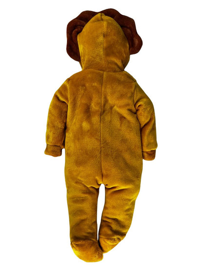 Mameluco Kiss para Bebé con Gorro Bordado León