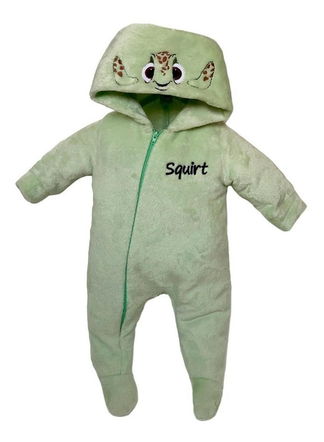 Kit 3 Mamelucos Disney para Bebé con Gorro Bordado Thumper, Sulley, Squirt