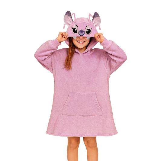 Maxi Sudadera niña con Gorro Bordado Disney Angel