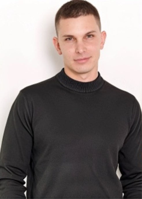 Suéter Hombre Cuello Alto Sweaters