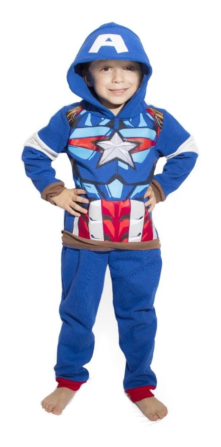 Kit 3 Conjuntos Pants Marvel para Niño Ironman, Thor, Capitán América