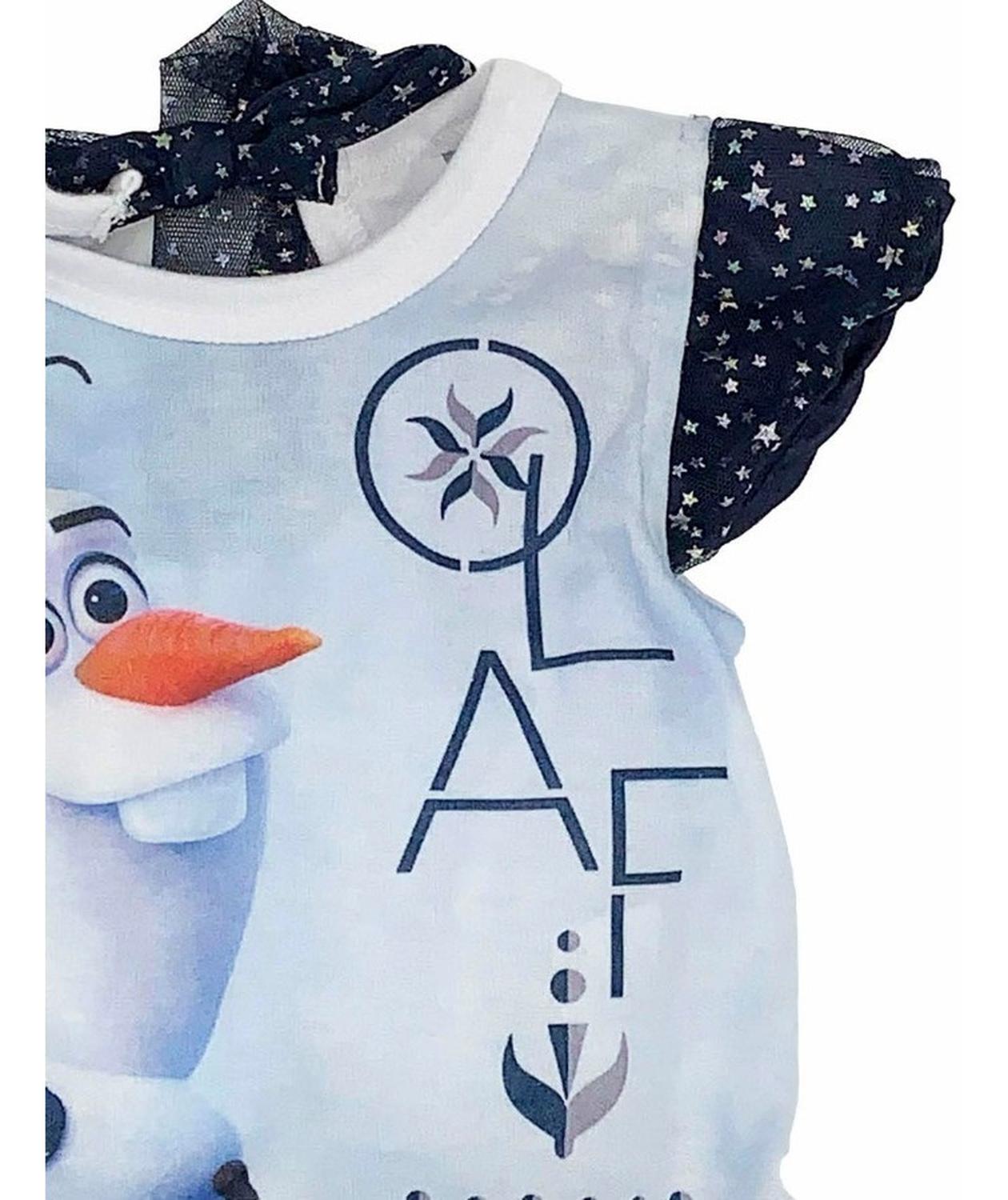 Vestido Disney para Bebé Estampado Olaf