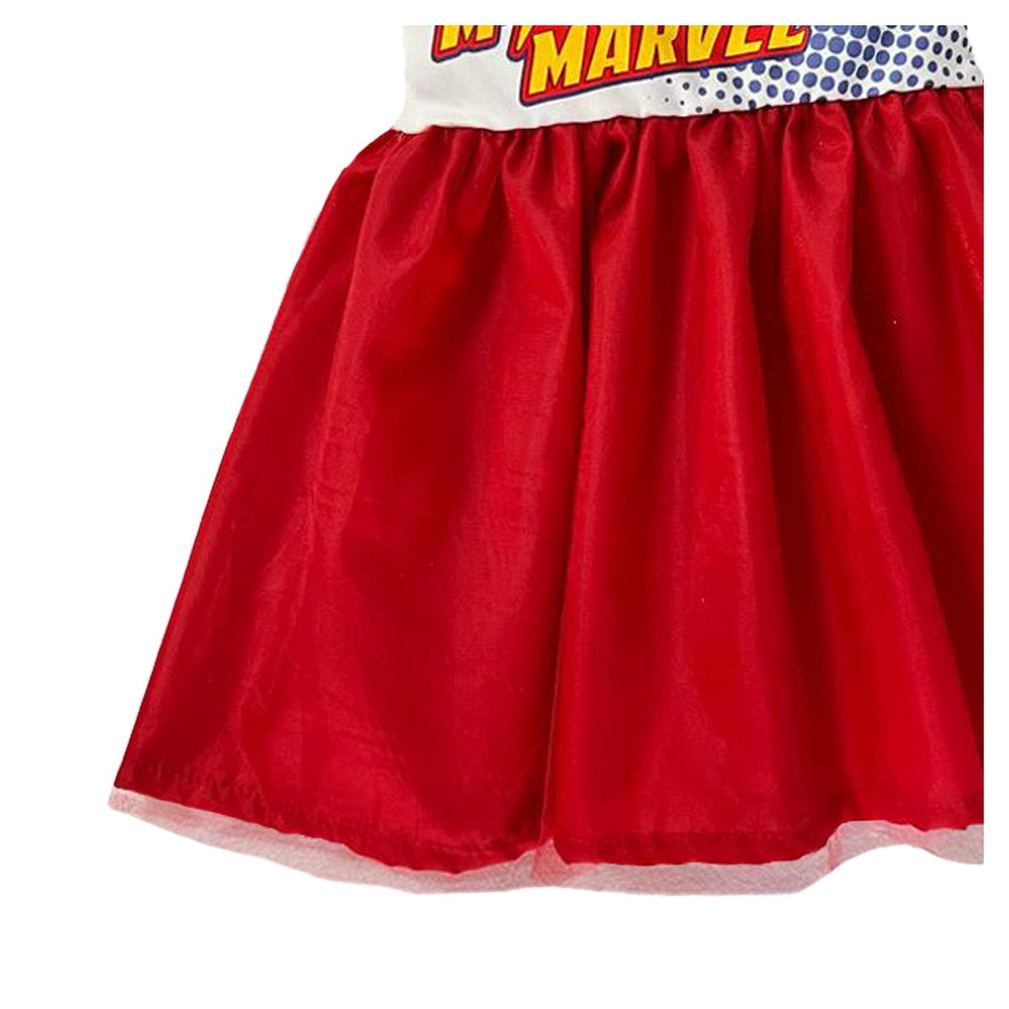 Vestido estampado manga corta Marvel Ms. Capitana Marvel