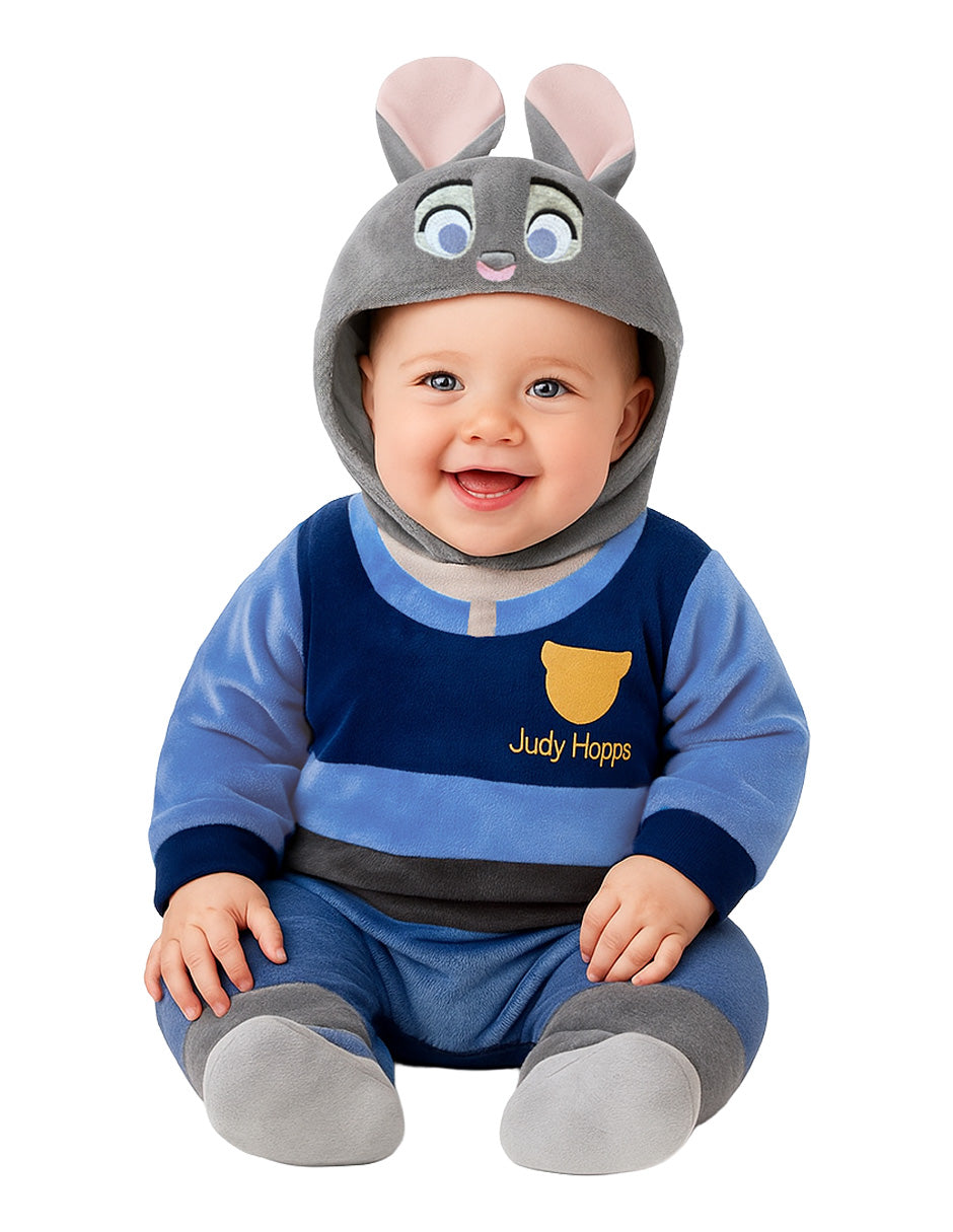 Mameluco Disney para Bebé con Gorro Bordado Zootopia Judy Hopps