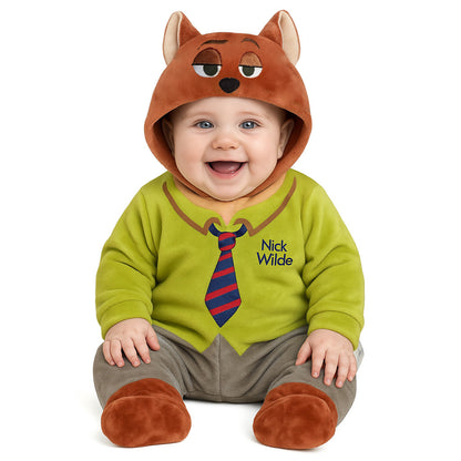 Mameluco Disney para Bebé con Gorro Bordado Zootopia Nike Wilde