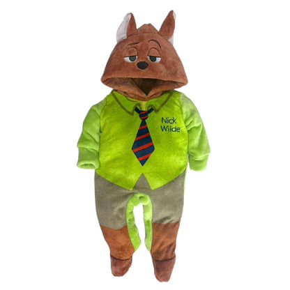 Mameluco Disney para Bebé con Gorro Bordado Zootopia Nike Wilde