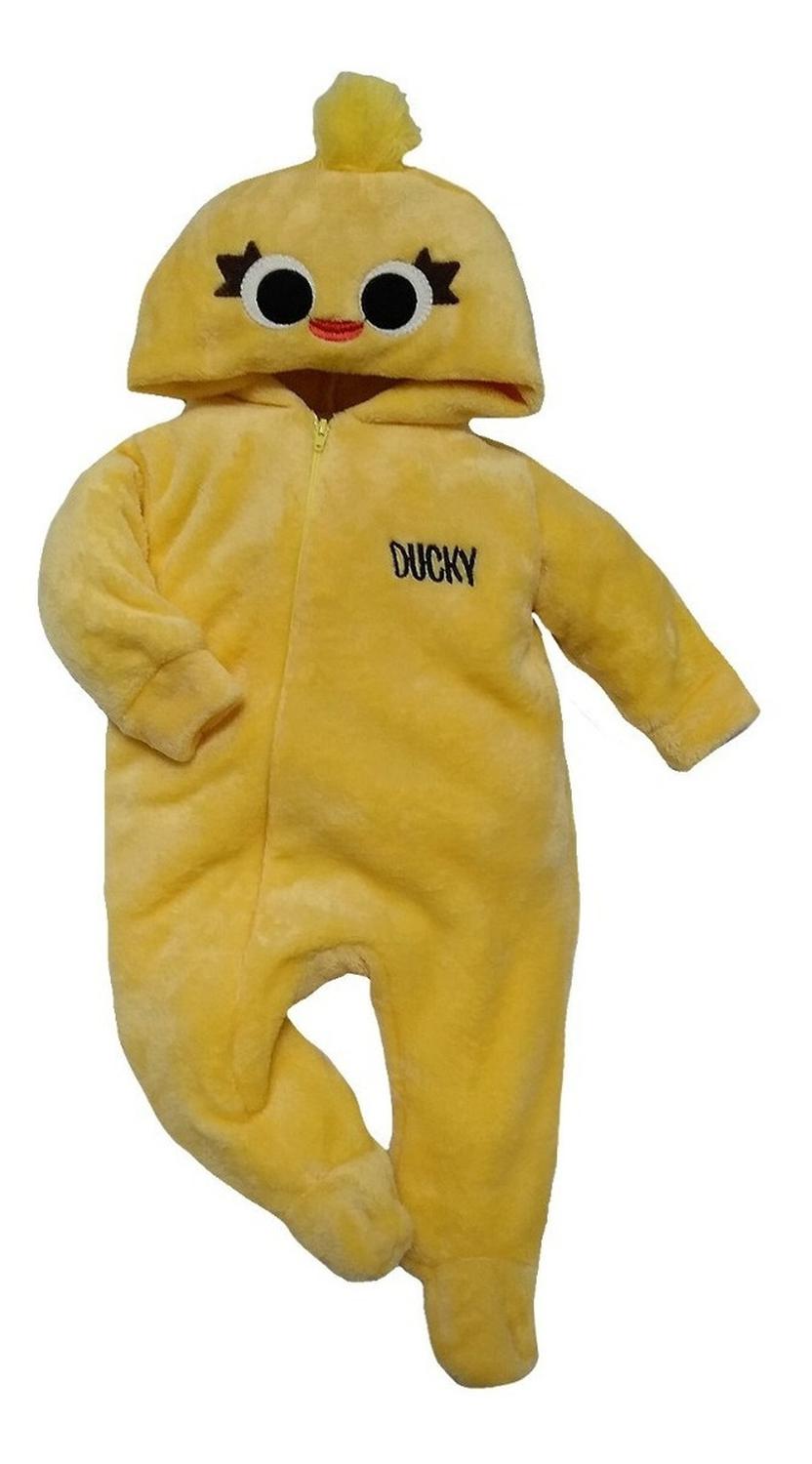 Kit 3 Mamelucos Disney para Bebé con Gorro Bordado Ducky, Bunny, Simba