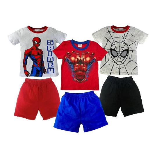 Kit 3 Conjuntos Marvel Spiderman