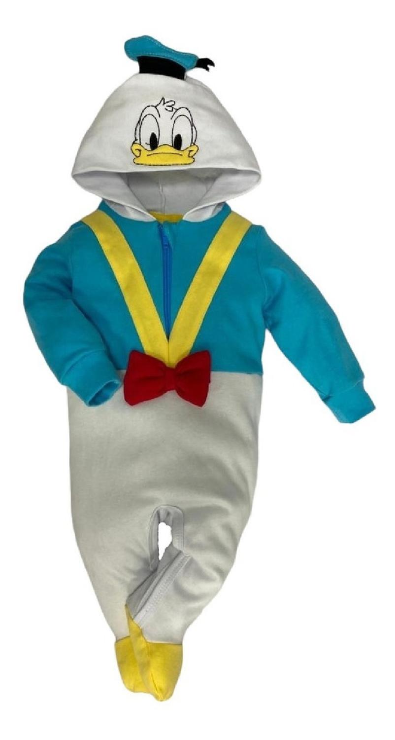 Kit 3 Mamelucos Algodón Disney para Bebé Donald, Winnie Pooh, Sulley Premium