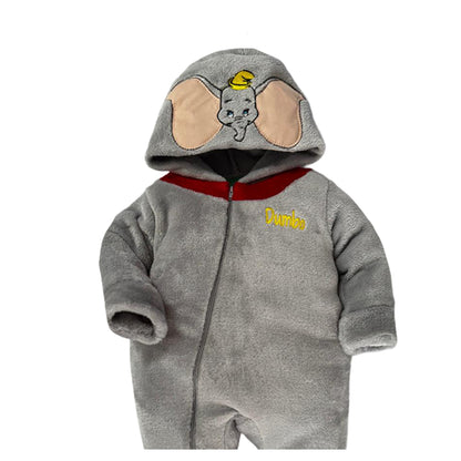 Mameluco Disney para Bebé con Gorro Bordado Dumbo