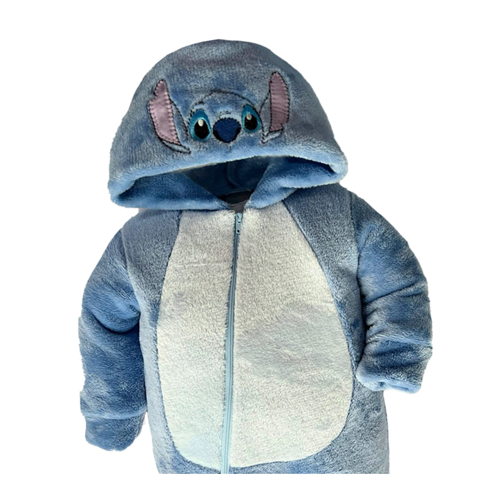Mameluco Disney para Bebé con Gorro Bordado Stitch