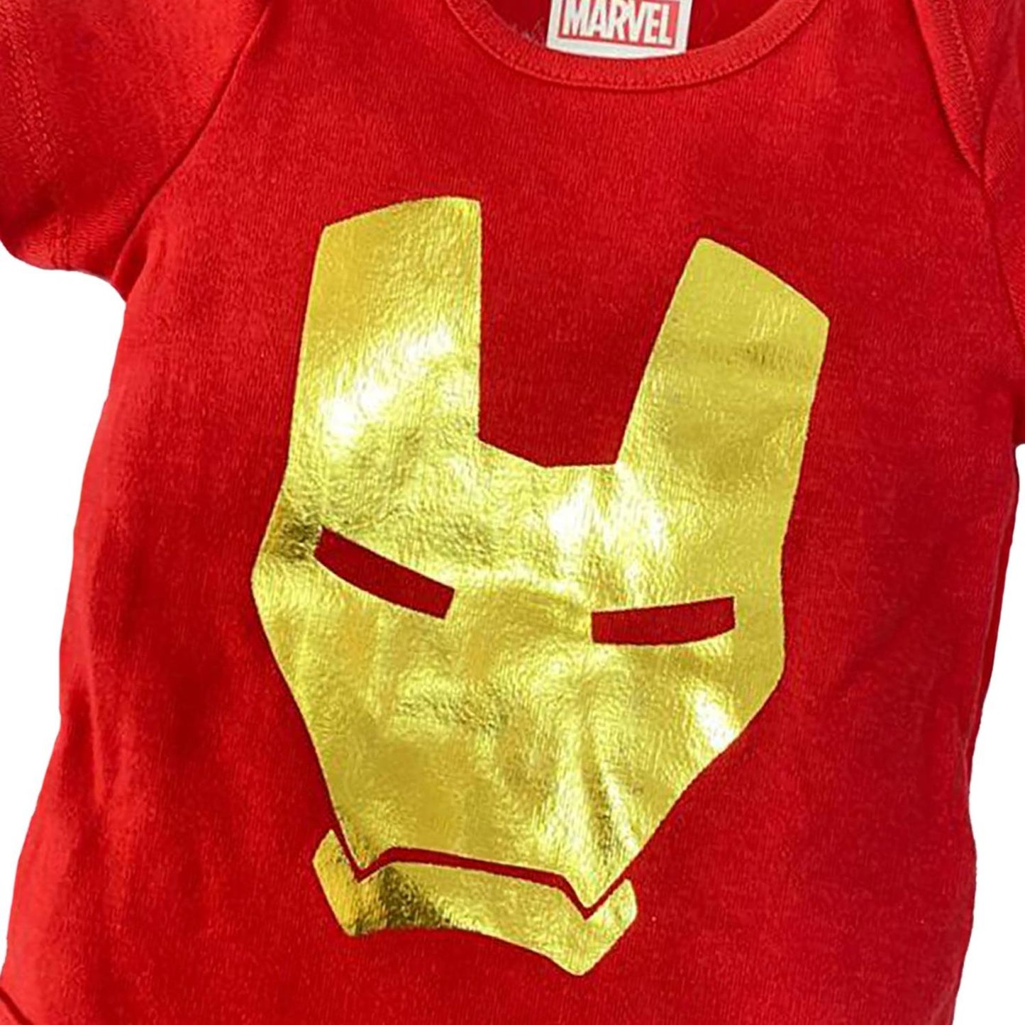 Pañalero Algodon Marvel para Bebé Estampado Ironman