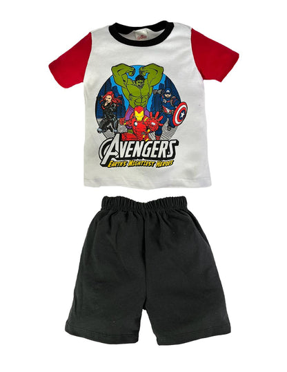 Kit 3 Conjuntos Spiderman, Avengers, Capitán América