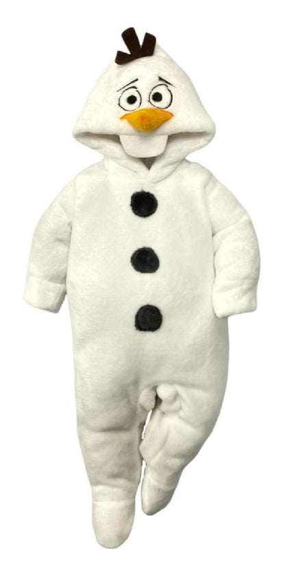 Kit 3 Mamelucos Disney para Bebé con Gorro Bordado  Boo, Olaf, Ángel
