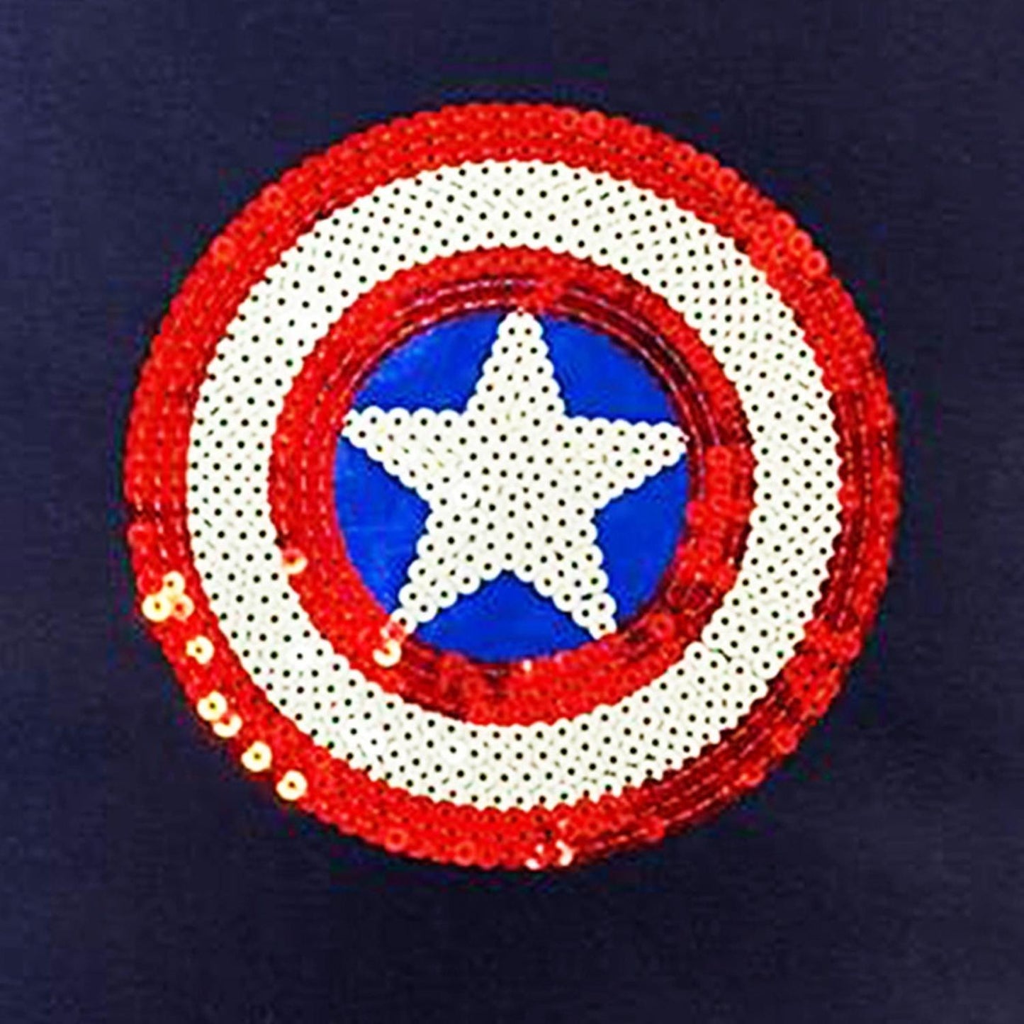 Conjunto 2 piezas Marvel para Niño Algodón Short y Playera Bordada Capitán América