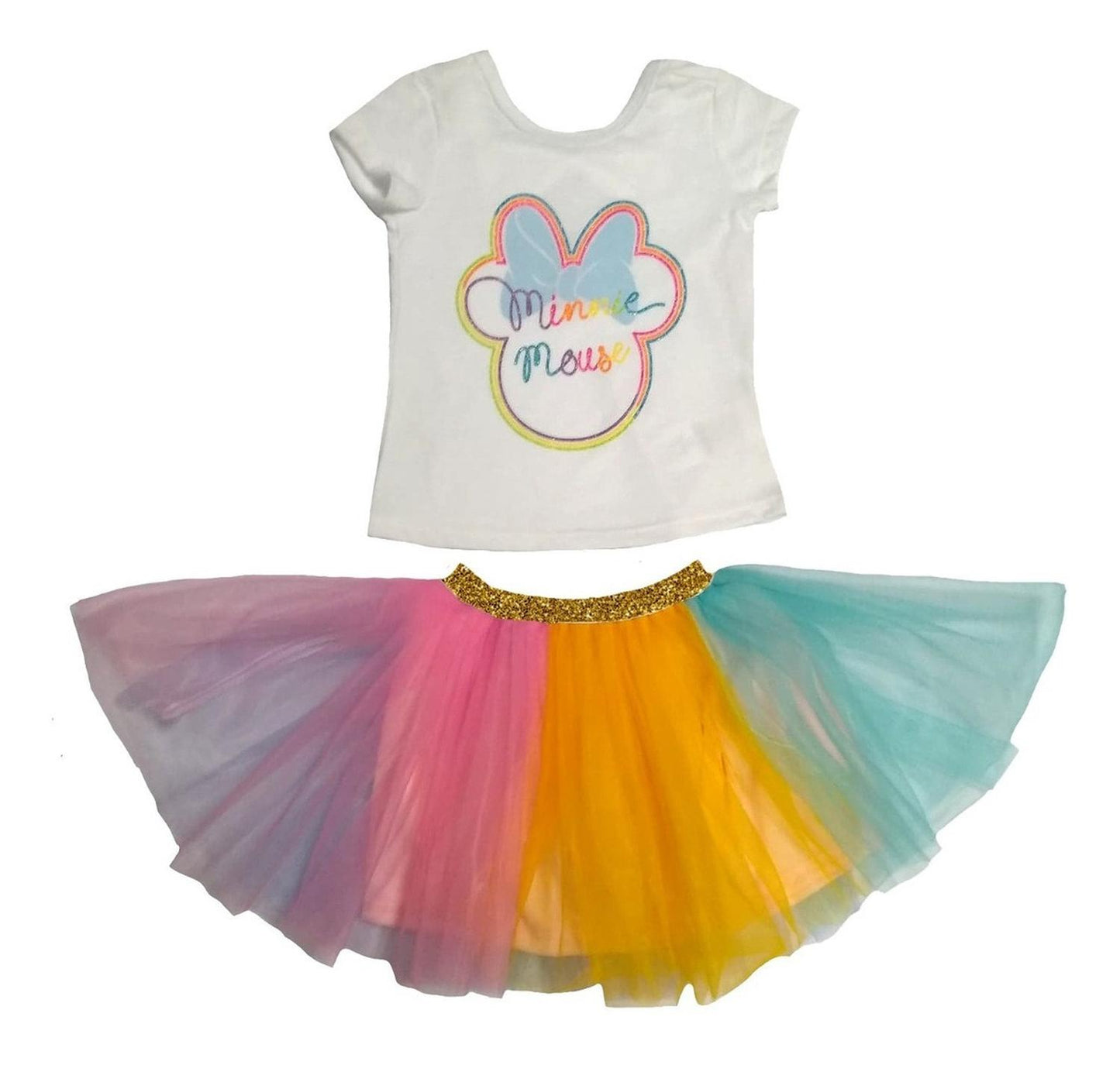 Kit 2 Vestidos, 1 Conjunto Disney Minnie Mouse A Precio De 2