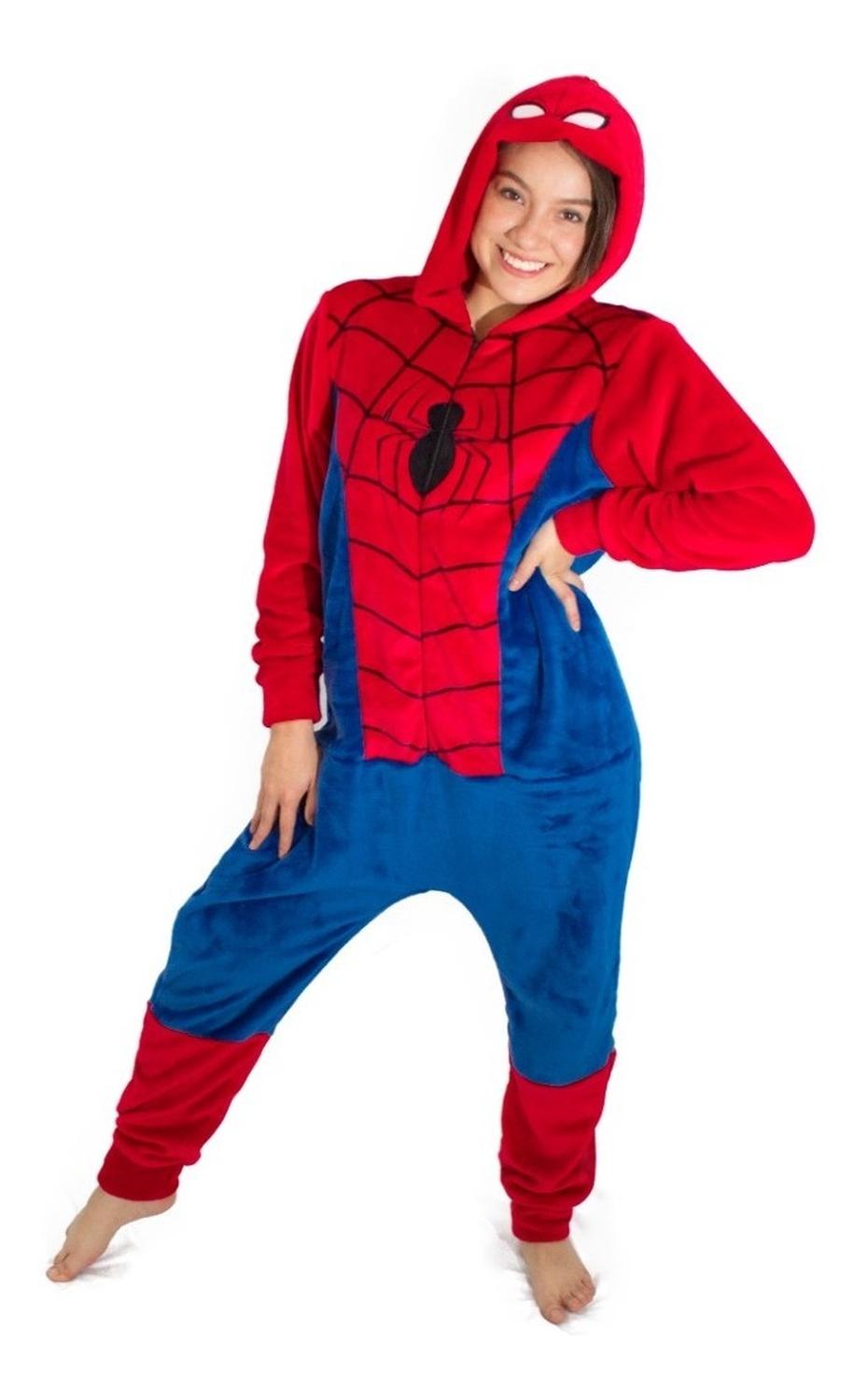 Mameluco Adulto Marvel Spiderman