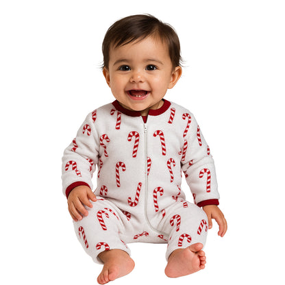 Mameluco Kiss para Bebé Caramelos de Navidad