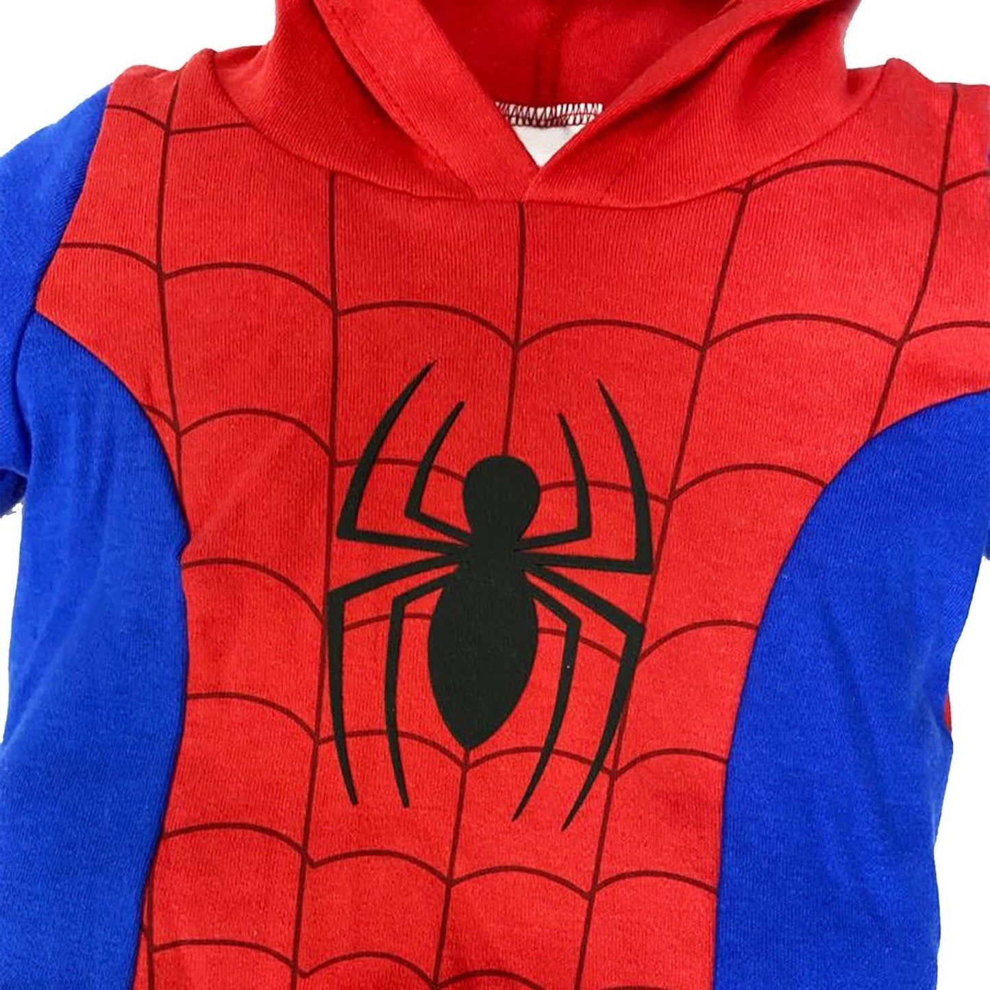 Conjunto Shorts Marvel Con Gorro Estampado Spiderman