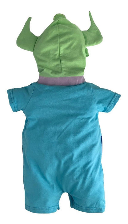 Pañalero  Algodón Disney para Bebé con Gorro Bordado Alíen
