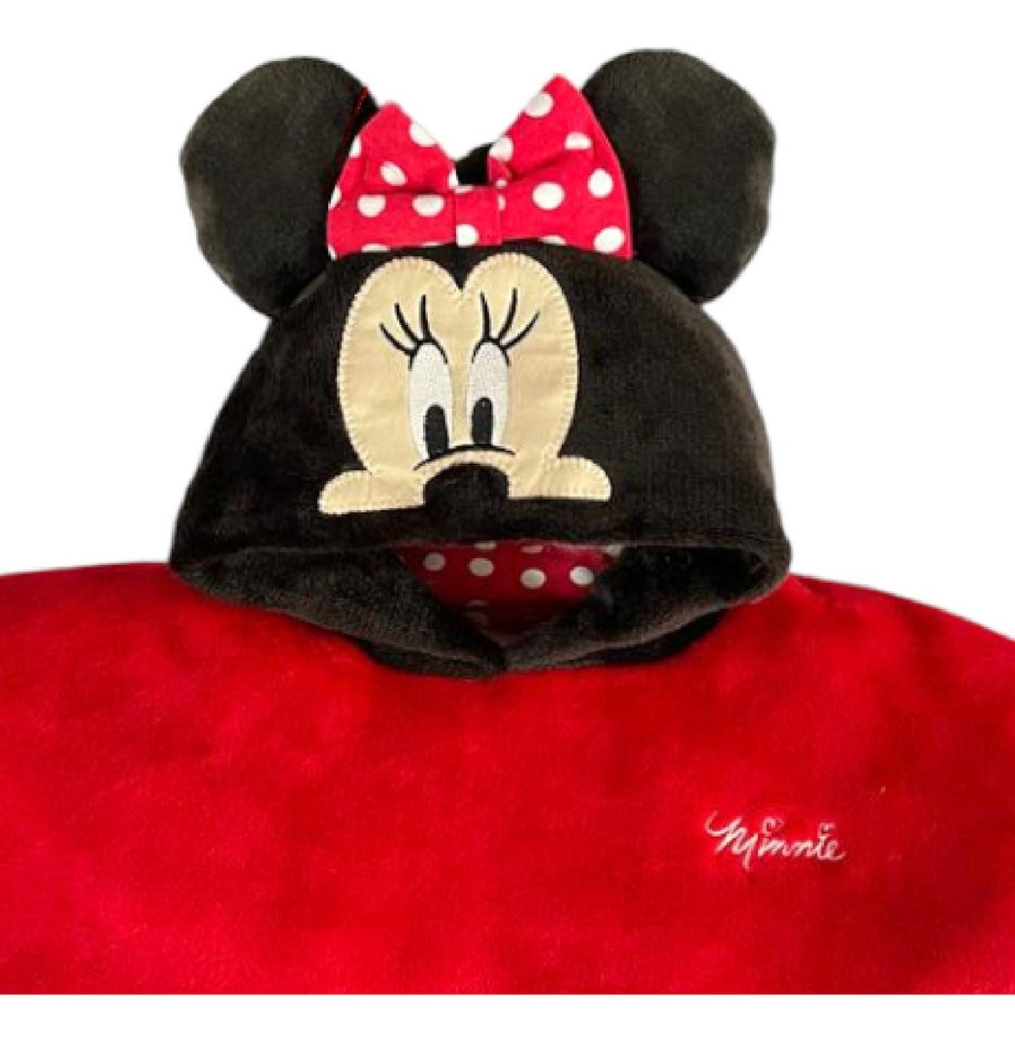 Capa Con Bordado Minnie