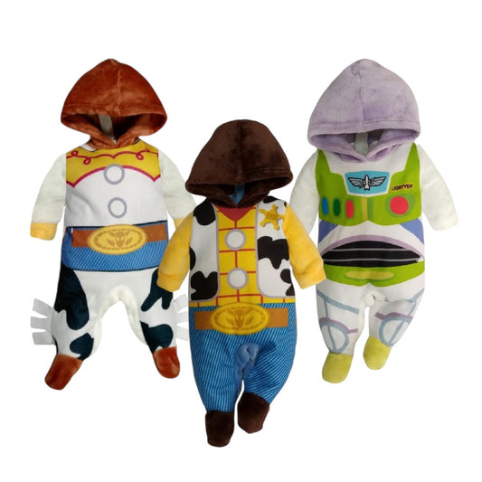 Kit 3 Mamelucos Disney Buzz, Woody, Jessie A Precio De 2