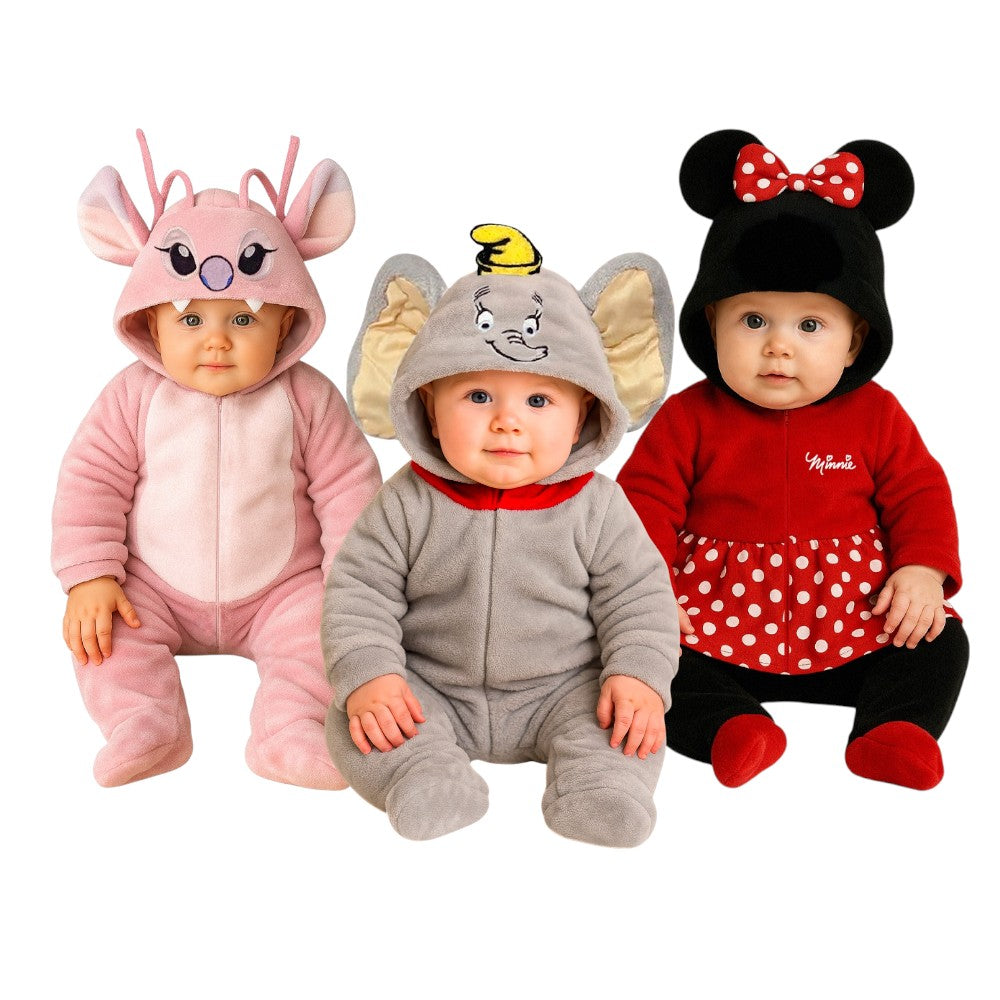 Kit 3 Mamelucos Disney Dumbo, Angel, Minnie A Precio De 2