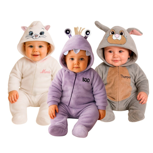 Kit 3 Mamelucos Disney Marie, Boo, Tambor A Precio De 2