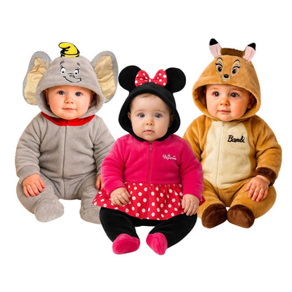 Kit 3 Mamelucos Disney Dumbo, Minnie, Bambie A Precio De 2