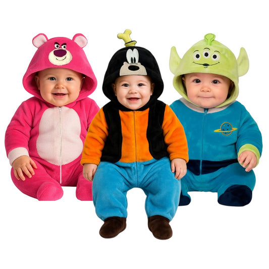 Kit 3 Mamelucos Disney Alien, Lotso, Goofy A Precio De 2