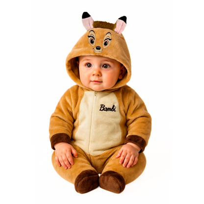 Kit 3 Mamelucos Disney Para Bebé Stitch, Goofy, Bambi