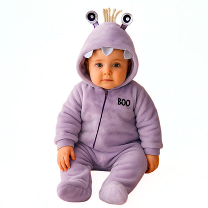 Mameluco Monsters Inc Con Gorro Bordado Disney