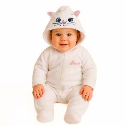 Kit 3 Mamelucos Disney para Bebé con Gorro Bordado Olaf, Lotso, Marie