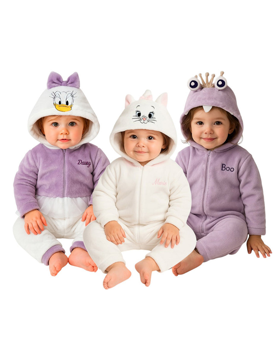 Kit 3 Mamelucos Para Niña Daisy, Marie y Boo