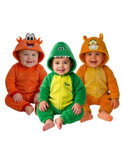 Kit 3 Mamelucos Para Bebé Disney Sebastián, Rex y Tigger