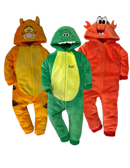 Kit 3 Mamelucos Para Bebé Disney Sebastián, Rex y Tigger