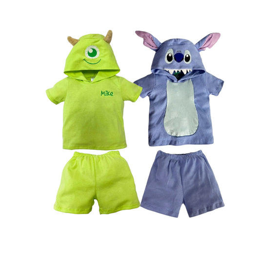 Kit 2 Conjuntos Disney Stitch y Mike