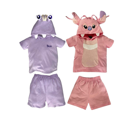 Kit 2 Conjuntos Disney Boo y Angel