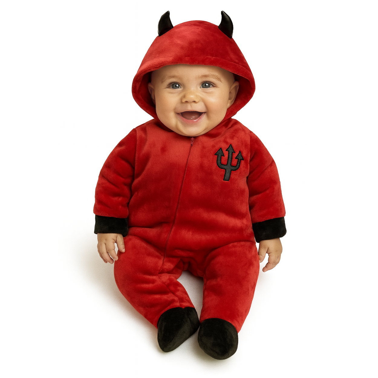 Kit 2 Mamelucos Kiss Halloween Diablito Y Calabaza