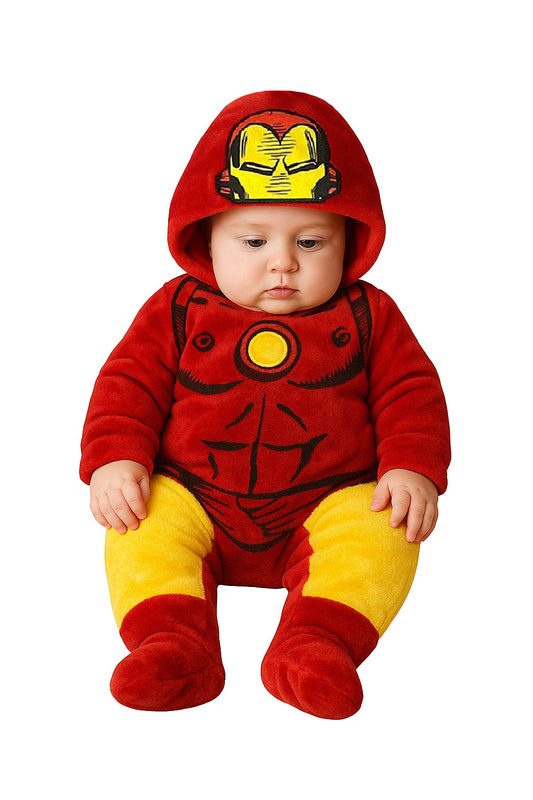 Mameluco Marvel para Bebé con Gorro Bordado Ironman