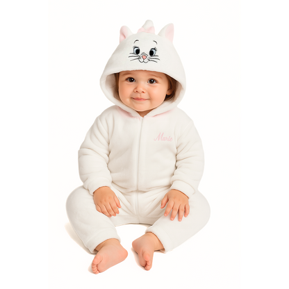 Kit 2 Mamelucos Disney para Niña con Gorro Bordado Minnie y Marie