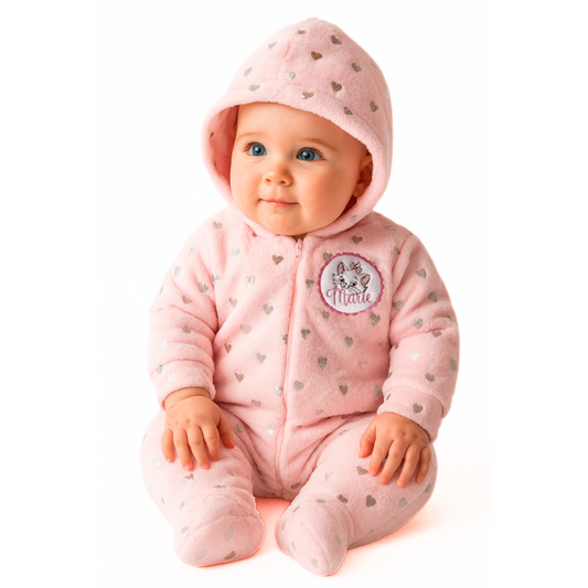 Mameluco Disney para Bebé con Gorro Marie Foil