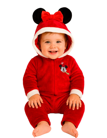 Mamelucos Disney para Niño con Gorro Bordado Minnie Santa
