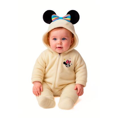 Kit 3 Mamelucos Para Niña Minnie Mouse